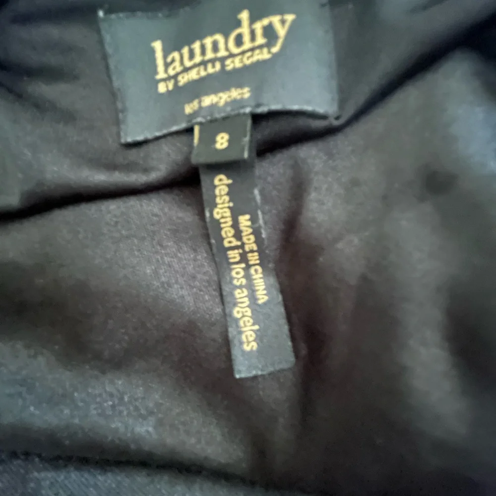 Laundry (Shelli Segal) Lije New Black and White Patterned Dress Size 8. C:4514 - Picture 4 of 6